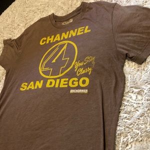 Anchorman tee / stay classy San Diego tee